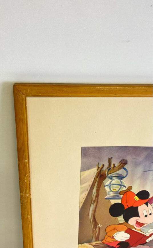 Mickey Pluto Dye Transfer Image Print by Walt Disney Productions c. 1939 Framed image number 3