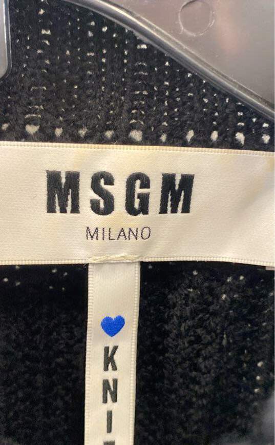 MSGM Milano Women Black Turtleneck Sweater S image number 3
