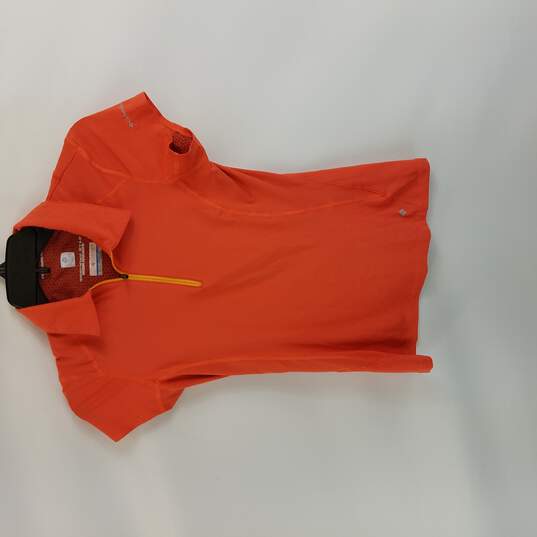 Columbia Women Orange Athletic Shirt XS image number 1