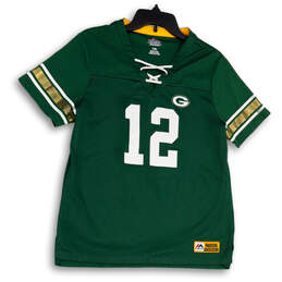 Womens Green Green Bay Packers Aaron Rodgers #12 Football Jersey Size Large
