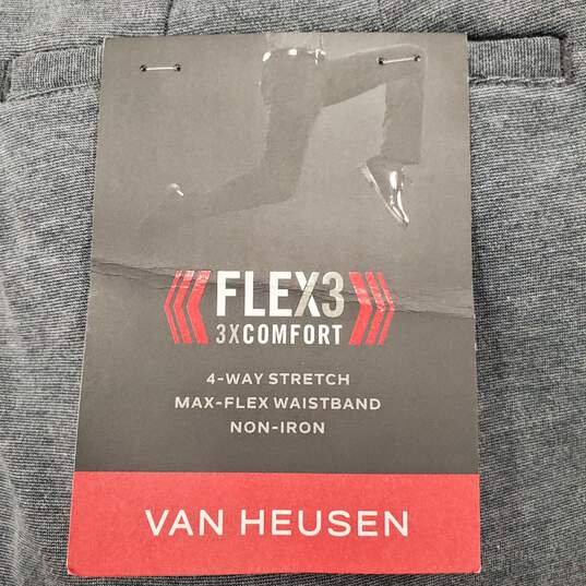Van Heusen Men Grey Dress Pants Sz 48x29 NWT image number 7