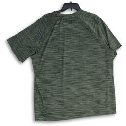 Mens Green Heather Crew Neck Short Sleeve Pullover T-Shirt Size 2XL alternative image