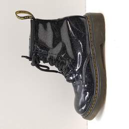 Dr. Martens Girl's 1460 Glitter Lace Up Boots Size 2