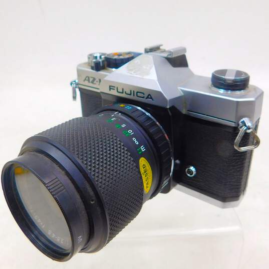 Fujica AZ-1 SLR 35mm Film Camera W/ Lens & Case image number 2