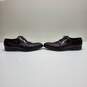 Prada Dark Brown Leather Wingtip Lace Up Dress Shoes MN Size 10.5 image number 3