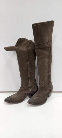 Frye Women's Brown Suede Boots Size 8