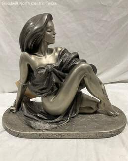 Austin Sculpture Alexander Danel Art Deco Woman Provocative Silhouette Sculpture