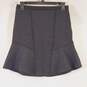 Sandro Women Black/Grey Dotted Skirt Sz 1 image number 1