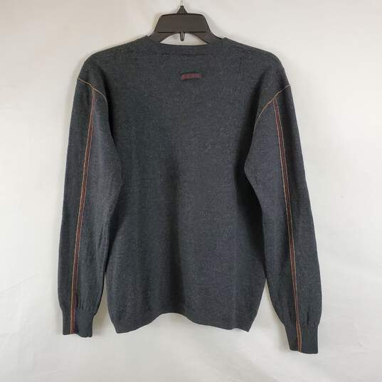 Robert Graham Men Grey Sweater L image number 2