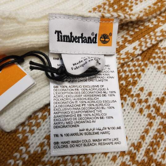 Timberland FA23 Beige Women's Scarf image number 4