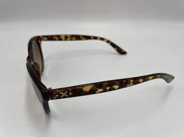 Womens Brown Tortoise Shell Frame Full-Rim Cat-Eye Sunglasses JEWD7YD86-A alternative image
