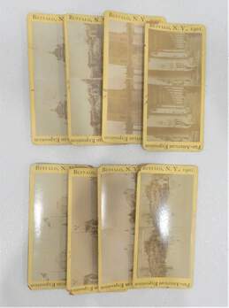 Lot of 8 Stereopticon Slides  Buffalo N.Y.  1901 Pan-American Exposition