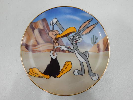 Bugs Bunny Gets The Boid Collectors Plate 1996 IOB image number 4