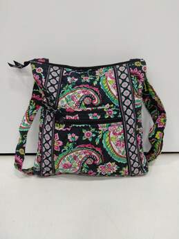Floral Crossbody Bag with Adjustable Strap