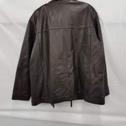 Andrew Marc Leather Jacket Size XL alternative image
