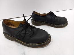 Doc Martens Leather Black Lace-Up Oxford Style Shoes Size 4 alternative image