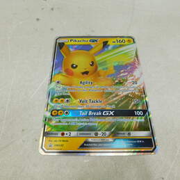 Pokemon TCG Pikachu GX Oversized Jumbo Promo Card SM232