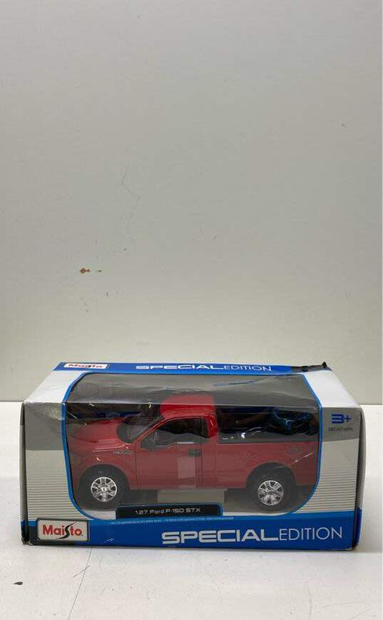 Maisto 1:27 Scale Red 2010 Ford F-150 STX Diecast Vehicle 2018 NIB image number 1