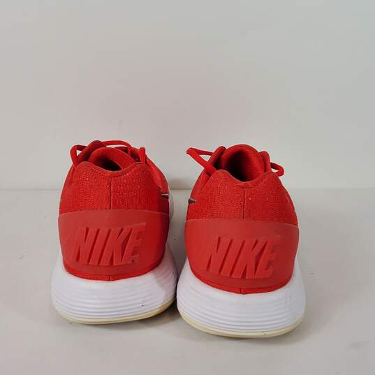 Nike Men Red Shoes Sz 17.5 image number 4