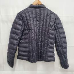 Laundry By Shelli Segal Black Full Zip 100% Nylon Puffer Jacket Size XL / Runs Small alternative image