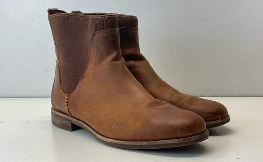 Timberland A1KCC Somers Fall Brown Chelsea Boots Women's Size 9 image number 5