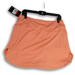 NWT Womens Orange Dri-Fit Stretch Pull-On Short Athletic Skirt Size Large alternative image