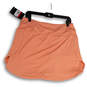 NWT Womens Orange Dri-Fit Stretch Pull-On Short Athletic Skirt Size Large image number 2