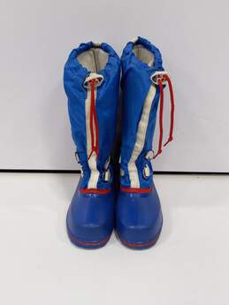 Sorel Women's Blue Rubber Boots Size 5