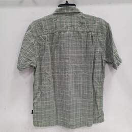 Patagonia Men's Green Plaid Short Sleeve Button-Up Shirt Size M alternative image