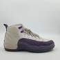 Air Jordan 12 Retro Sneaker Youth Sz.4.5Y Sand/Purple image number 1