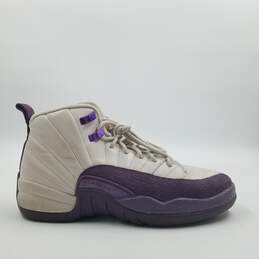 Air Jordan 12 Retro Sneaker Youth Sz.4.5Y Sand/Purple