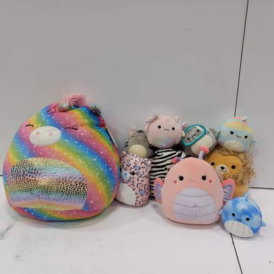 Bundle of 10 Assorted Squishmallows Plushies image number 1