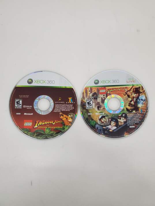 Xbox 360 Lego Indiana Jones 2 Game Disc Untested image number 4