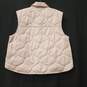 Nike Women Ivory Quilted Vest M NWT image number 2