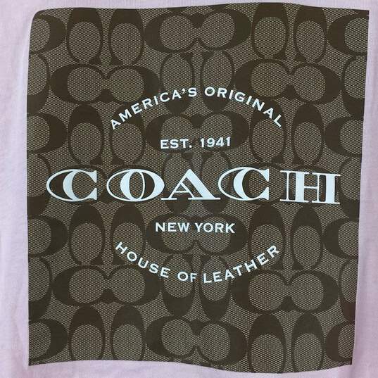 Coach Pink T-shirt - Size SM image number 7