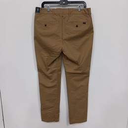 Abercrombie & Fitch Men's Brown Skinny Chino Pants Size 34x32 W/Tags alternative image
