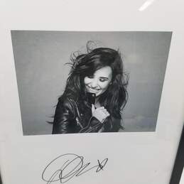 Framed & Signed Black & White Photo of Demi Lovato alternative image