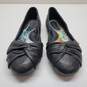 Born Lilly Soft Black Leather Casual Ballet Flats Slip On Shoes Women's 7M image number 2