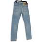 NWT Levi's Mens Light Blue 510 5-Pocket Design Skinny Leg Jeans Size 34X34 image number 2