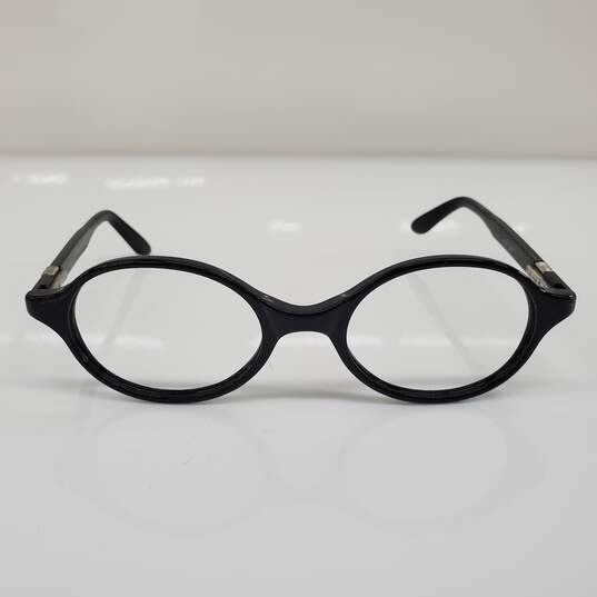 Burberrys' by Safilo Slim Black Oval Eyeglasses Frame image number 3