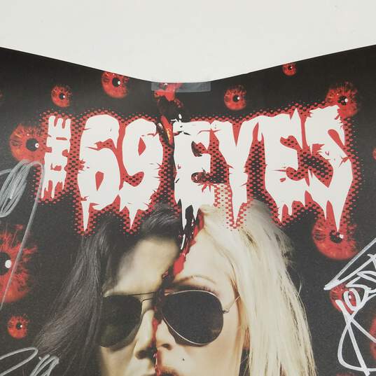 The 69 Eyes  'Angels Love Devils' 2007 Band Signed Tour Poster image number 2