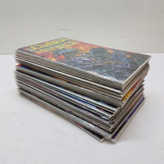 Lot of 40+ Image Comics Cyber Force Sleeved Comic Books image number 2