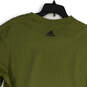 NWT Mens Green Short Sleeve Crew Neck Side Slit Pullover T-Shirt Size M image number 4