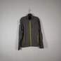 Mens Mock Neck Long Sleeve Zipper Pockets Full-Zip Jacket Size Medium image number 1