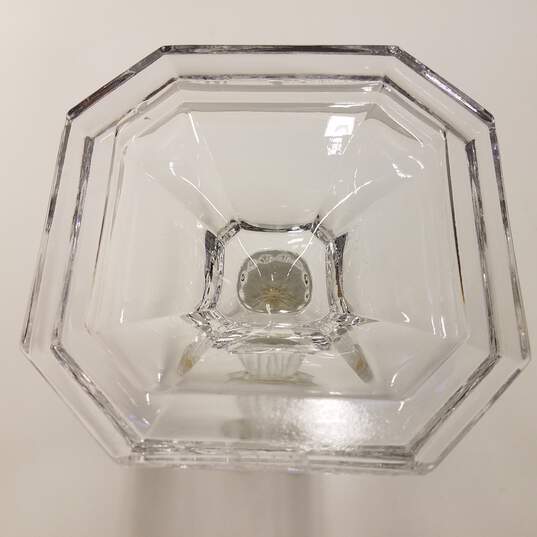 Crystal Glass Candle Holder Set image number 6