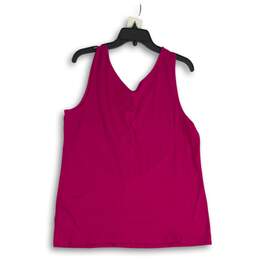 Lands' End Womens Pink Sleeveless Scoop Neck Pullover Blouse Top Size Large alternative image