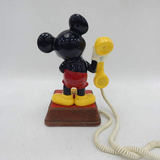 Vintage 1976 The Mickey Mouse Phone Rotary Dial Landline Telephone image number 3