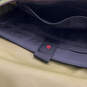 Mens Green Black Inner Pockets Adjustable Strap Buckle Messenger Bag image number 5