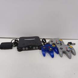 Nintendo 64 Game Console w/ 3 Controllers