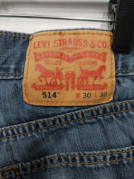 Men's Levi's Blue Jeans Sz 30x30 image number 3